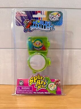 World's Smallest Spin Art Kit